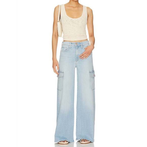 NEW MOTHER undercover cargo jean in sun kissed - Picture 4 of 4